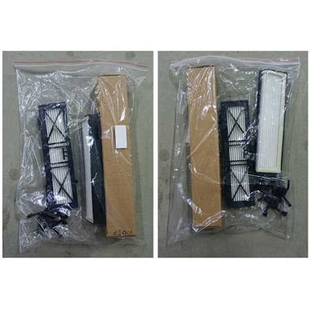 Ultraprestanda Ersättningsfilter, Borstset Kompatibelt med D-Serien Robotdammsugare och Tillbehör för D3 D5 D7 D75 D80