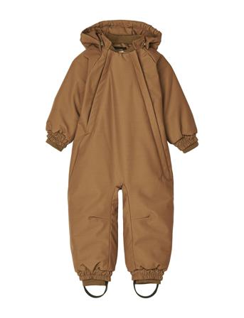 Lin Baby Snowsuit Outerwear Coveralls Snow/ski Coveralls & Sets Ruskea Liewood