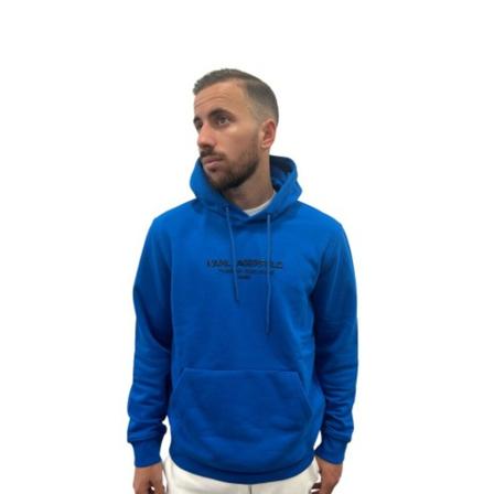 Karl Lagerfeld, Hoodies Niebieski, Mężczyzna, Rozmiar: S