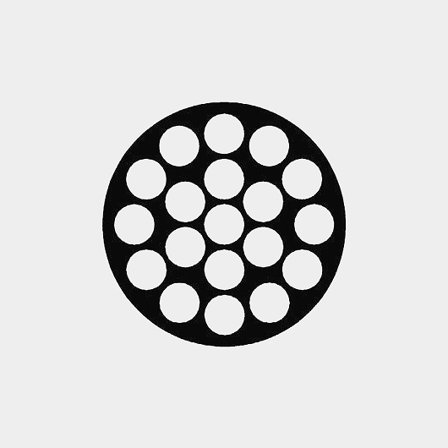 Zeerelingdraad, roestvrij staal (1 x 19) met witte kunststofcoating, Ø4 x 5 mm, 100 meter