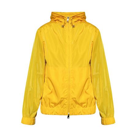 Moncler Cecile Hooded Jakke Gul, Dame