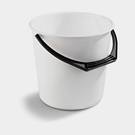 Spand Nordiska Plast, hvid, 10 liter