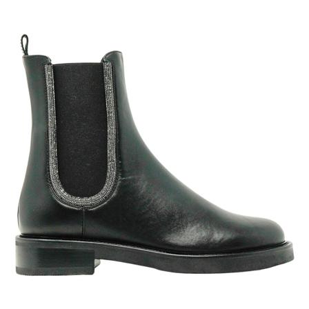 Ninalilou, Ankle Boots Zwart, Dames, Maat:36 EU