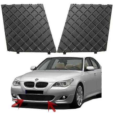 Grillrist for nedre frontfanger, deksel for E60 E61 M 51117897186 51117897184 Bumper Cov