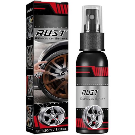 Multifunktionell Metall Rostborttagare, Rostborttagningsspray för Bil, Rostskyddande Derustningsspray, Tar Bort Järnpulver, Rost