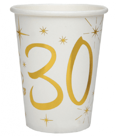 Muggar Vit & Guld 30 år, 10-pack