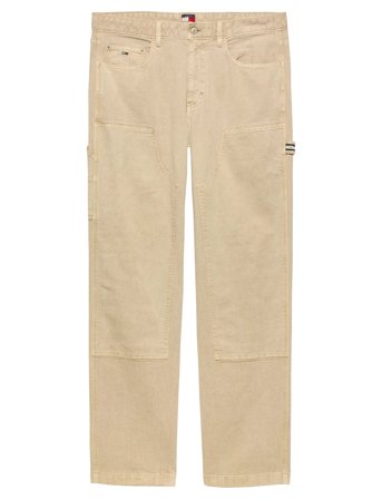 Tjm Jaimie Carpenter Double Knee Beige Tommy Jeans