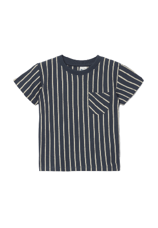 RIKIKI T-shirt i ekologisk bomull CLAUD T-shirts & toppar Blå 110/116