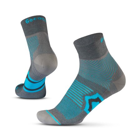 Gococo Trail Running Men workout socks Grey 39-41