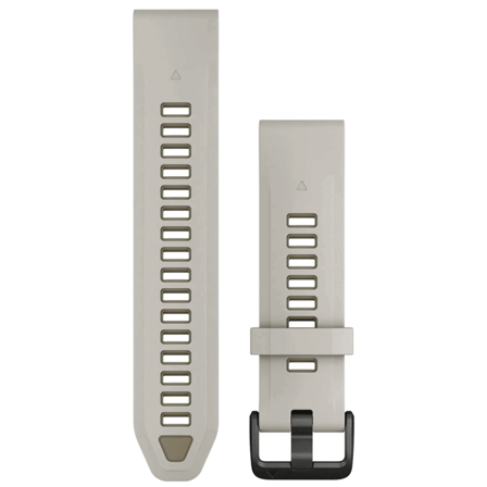 Garmin QuickFit 20 Silicone Fog Gray/Dark Sandstone