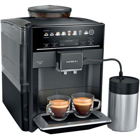 Siemens EQ6 Plus kaffemaskine, sort | KitchenOne