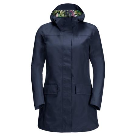 Jack Wolfskin Women's Cape York Paradise Coat Women synthetic-lined parkas Blue M