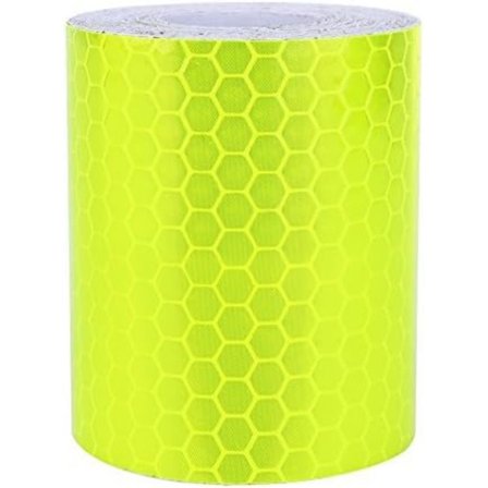 Reflekterende tape, 5 cm × 3 meter reflekterende selvklæbende tape, selvklæbende klistermærke med høj synlighed til køretøjer, biler, cykler og hjelme