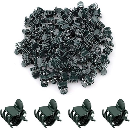 Orkidéklyper, Orkidéklyper, 100 stk. Planteklyper, Planteklyper, Planteklyper, Orkidéklype, Plast Orkidéklyper, Orkidéklyper Små Klyper, Planteklype, 