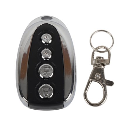 433MHZ Kopier fjernkontroll 4 knapper med batteri DC12V 27A trådløs fjernkontrollbryter for hjemmet