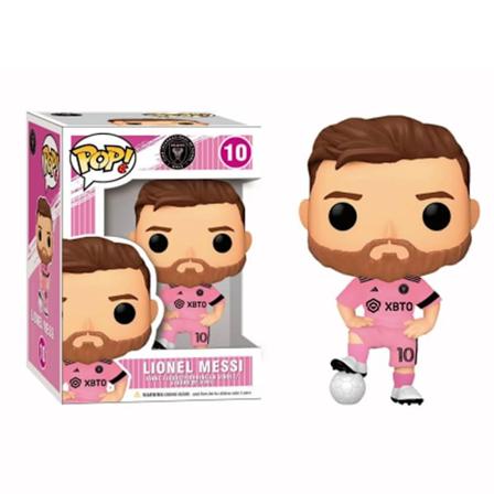 Funko Pop Fotballstjerner Lionel Messi #10 Dekorasjon Ornament Actionfigur Samleobjekt Modell Leke