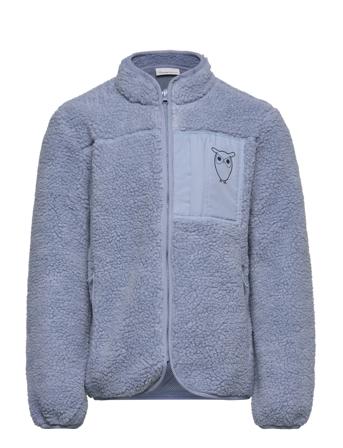 Teddy Zip Sweat - Grs/Vegan Blue Knowledge Cotton Apparel