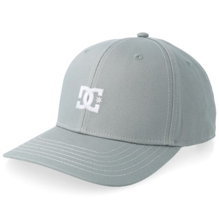 DC - Grå adjustable Keps - Star High Rise Adjustable @ Hatstore