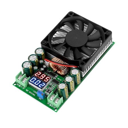 600W 30A DC-DC Buck-modul CV CC Justerbar Buck-konverter 120V 100V 96V 84V Display Solcelle LED Driv