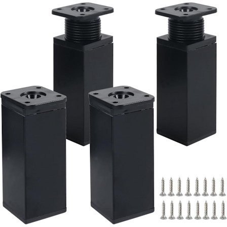 stk - Møbelben - 10 cm - Justerbare møbelfødder - Justerbare bordben - sofaben