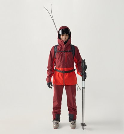 Haglöfs Alper Proof Pant Men Carmine Red - Miehet - XL