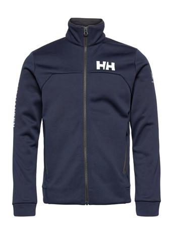 Hp Fleece Jacket Sweatshirts & Hoodies Fleeces & Midlayers Blå Helly Hansen