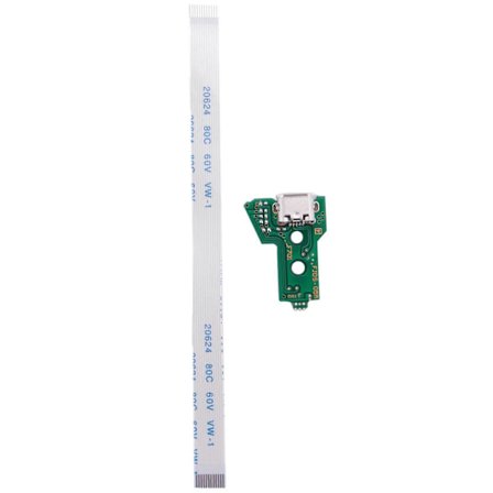 USB-ladeportkort for -055 PS4-kontroller med 12-pinners flekskabel