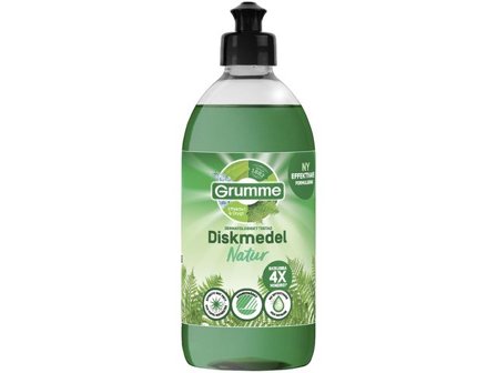 Grumme Handdiskmedel Natur 500ml 8/fp - Lyreco - Städ och hygien - Diskrengöring - Handdiskmedel