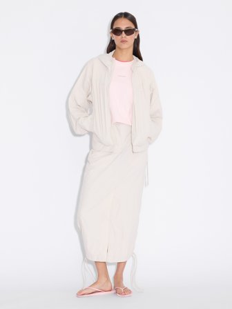 Holzweiler Lt Track Long Skirt - Sand - Women's - S