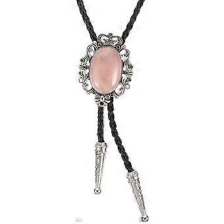 Bolo Tie Halsband Hänge Dam Skjorta Kostym Halskedja Agat Charm Western Halsband Ornament