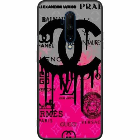 Oneplus 7t Pro Svart Skal Cc Pink