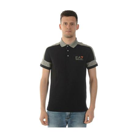Emporio Armani EA7 T-Shirt Sort, Herre Polo