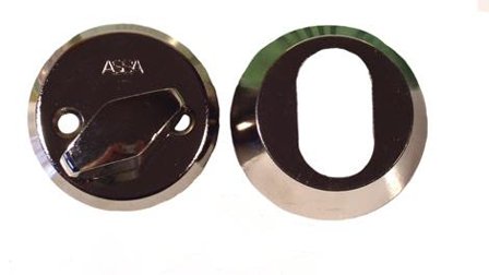 ASSA 256 Sylindertilbehør forniklet Høyde 16 mm, Dør- & vindusbeslag