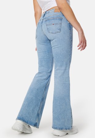 TOMMY JEANS Sophie LW FLR Denim Light Klær