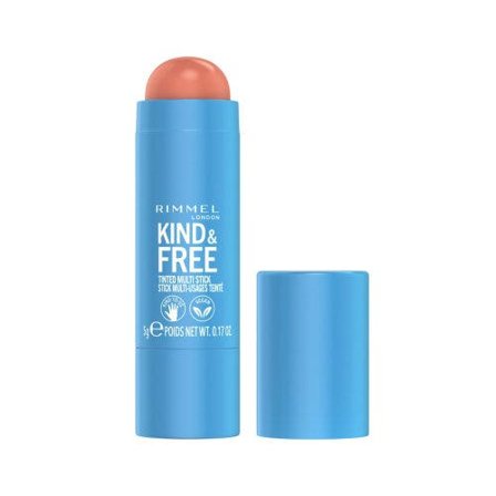 Rimmel London Kind & Free Multi Stick Fard Rossetto 002 Peachy