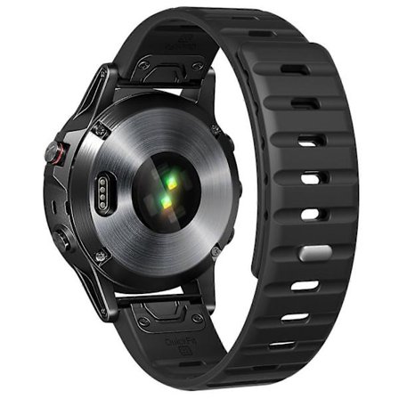 Typ B Silikonarmband för Garmin Fenix 8 51mm/Enduro 3/Enduro 2 26mm Snabbfäste Magnetiskt Armbandsur