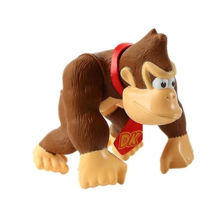 Super Mario Bros samleobjekt modell dukke ornament Mario Luigi Yoshi Peach Princess sopp actionfigurer leker barn bursdagsgave[HK] Orangutan