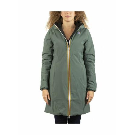 K-Way, Coats Zielony, Kobieta, Rozmiar: M