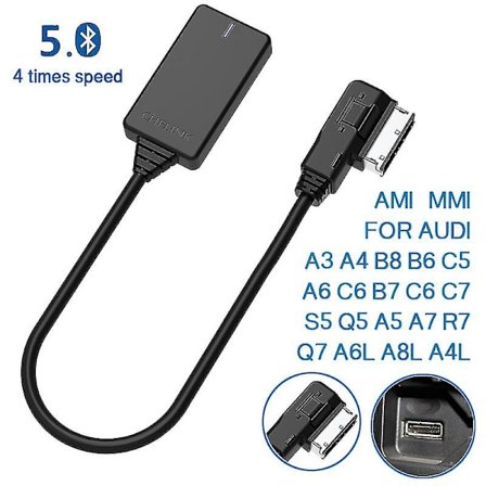 Mmi Mdi Trådløs Aux Bluetooth Adapter Kabel Audio Musik Auto Bluetooth Til A3 A4 B8 B6 Q5 A5 A7 R