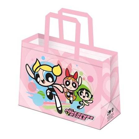 Powerpuff Girls Ready For Action Shopper Bag Storlek One Size Rosa