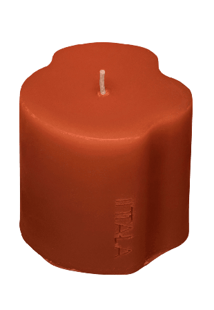 Iittala Aalto Blockljus 8 cm Sand Ljus & ljusstakar Orange