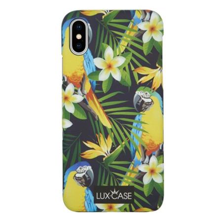 Lux-Case Tropicase til iPhone X - Kakadu Multicolor