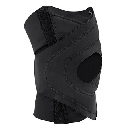 Støttende knæbind Black S