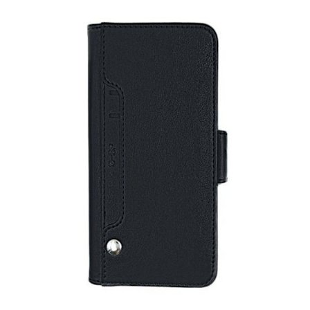 iPhone XS Max Flip Stand PU Leather Extra Card Wallet Case Black