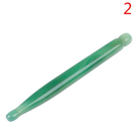 Ansigtsmassage Naturlig Behandling Jade Gua Sha Ansigts Skrabnings Massage Stav Akupunktur Terapi Pind Punkt Guasha 6 Farver