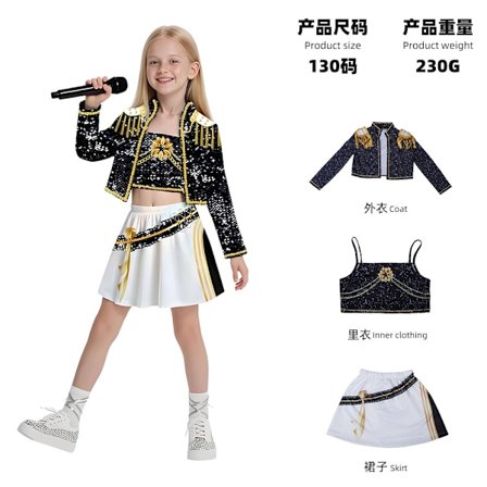 Kpop Demon Hunter Jentegruppe Klær Koreansk Stjerne Mira Rumi Zoe Rumi Barneklær