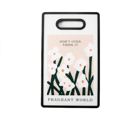 Akryl Multifunktionell Skärbräda Lätt Att Rengöra Frukt Barnmat Hem Kök Enkel Blomma Fyrkant