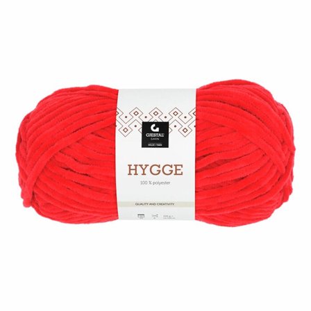 Gjestal Garn Hygge Rød 2108, 100g