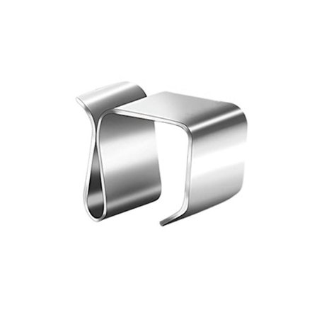 50 stk./sæt holdbare tagrendeklips til lyskæder Heavy Duty metalophæng lysmontering til boligfestdekoration