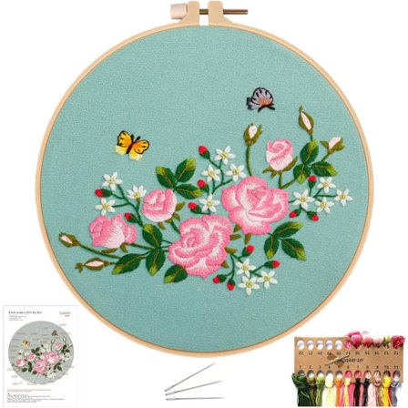 Korsstingbroderi-kits, komplette korssting-kits til begyndere